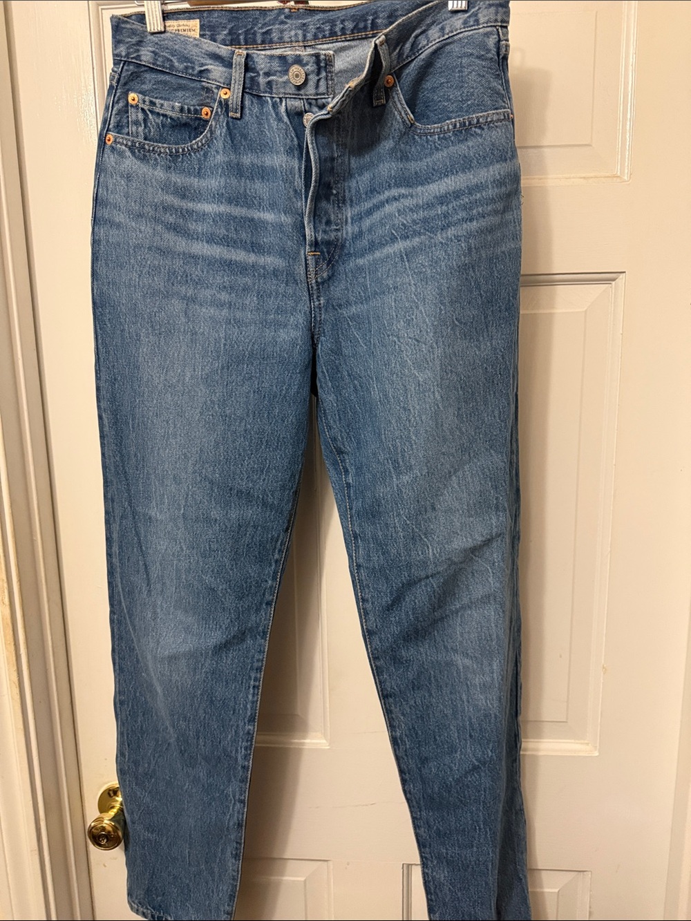 High-Rise Classic Blue Women's Jeans